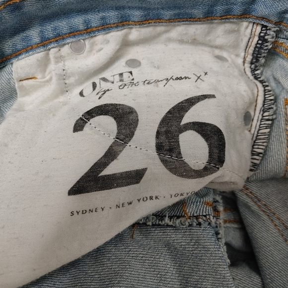 ONE Teaspoon Trashed Free Birds jeans 26 - Picture 11 of 15